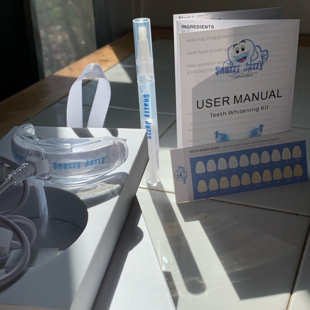 High tech teeth whitening kit!